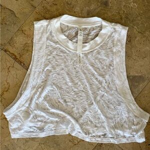 White Sleeveless Women's Top